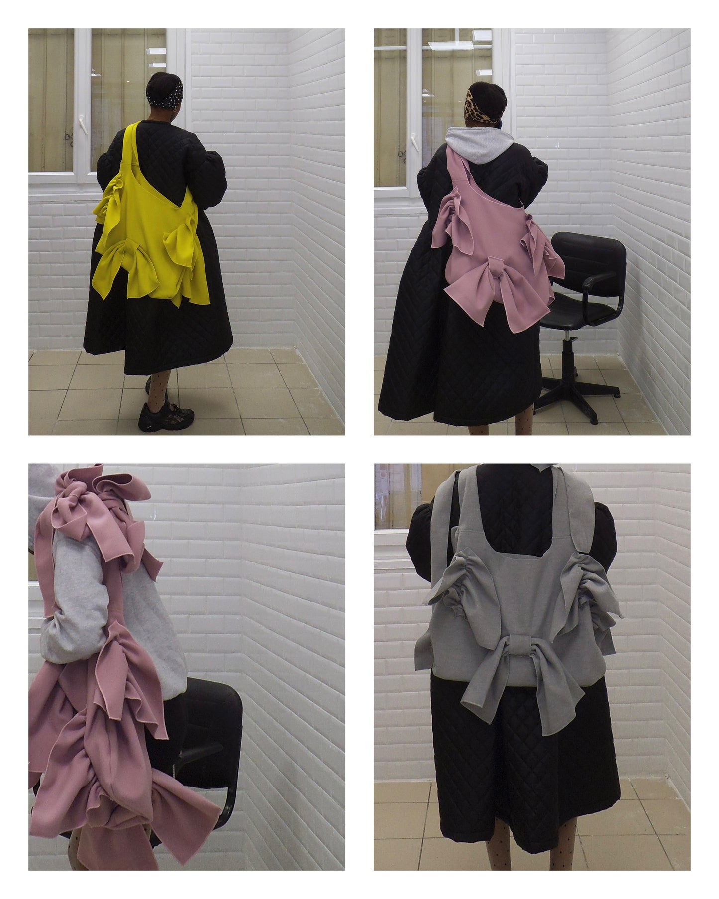 Bag - The ruffles Tsuno - jaune citron pop