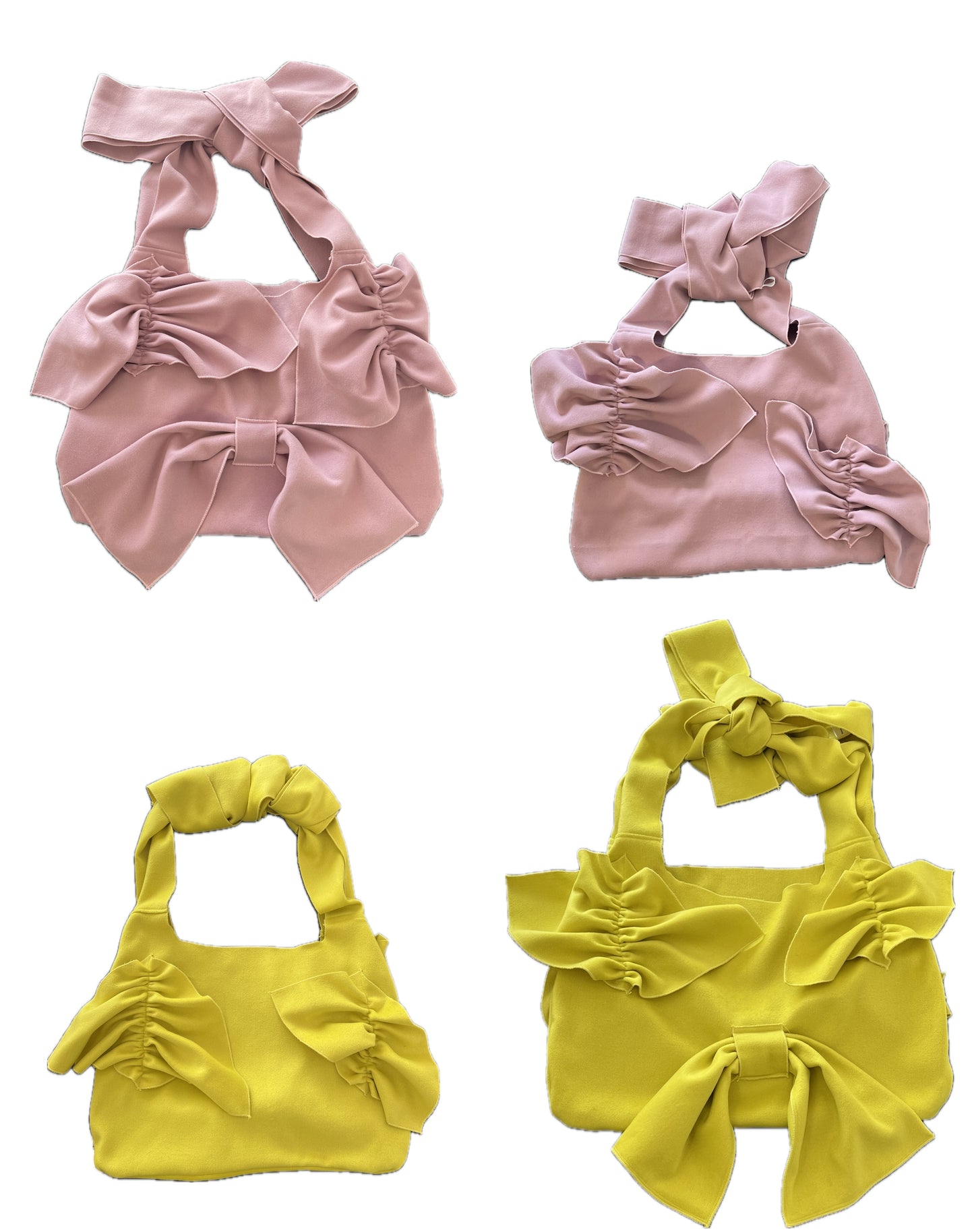 Bag - The ruffles Tsuno - jaune citron pop