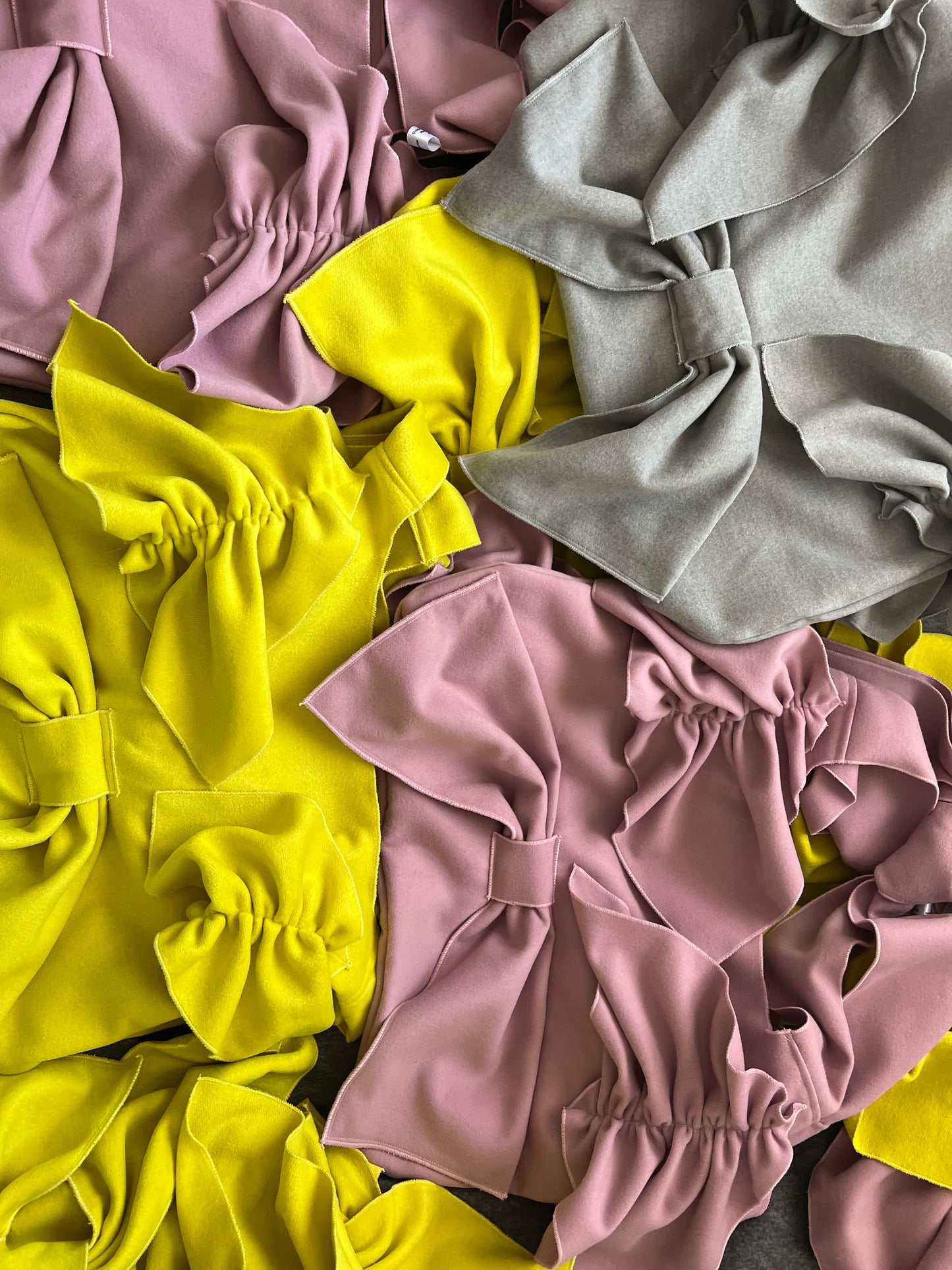 Bag - The ruffles Tsuno - jaune citron pop