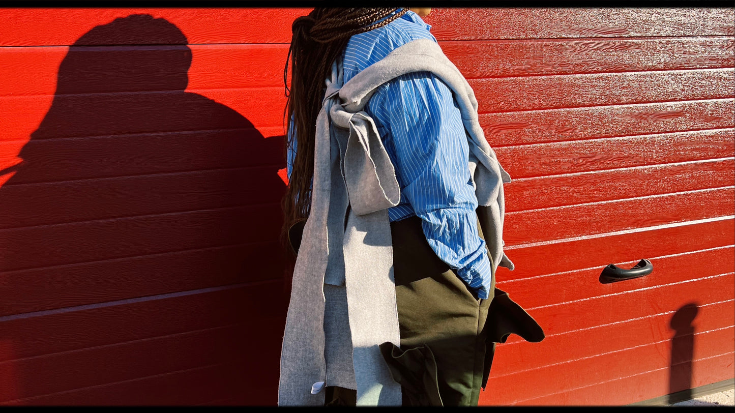 Bag - The ruffles Tsuno gris