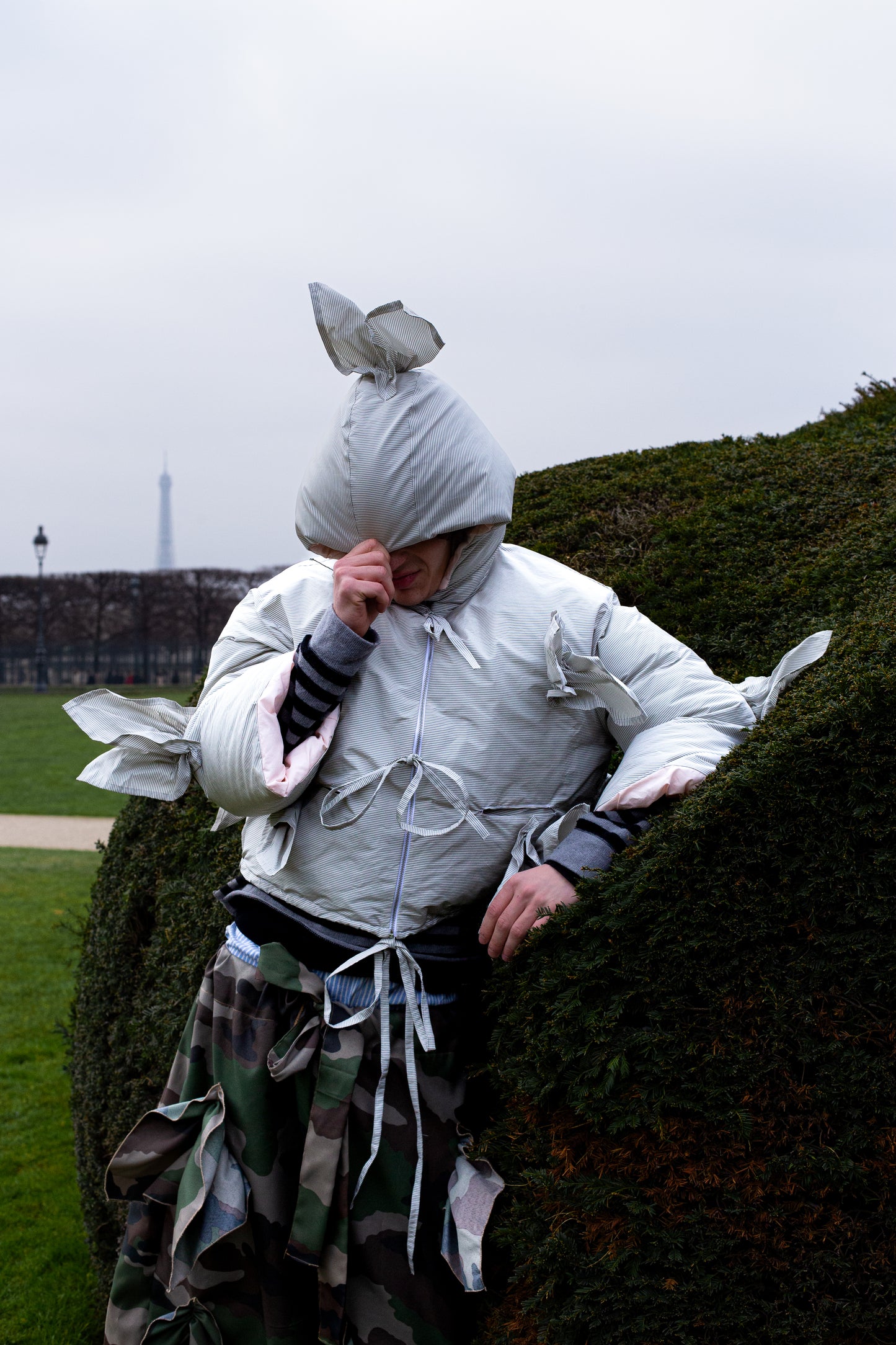 3. Ruffles Puffer - rayures fines