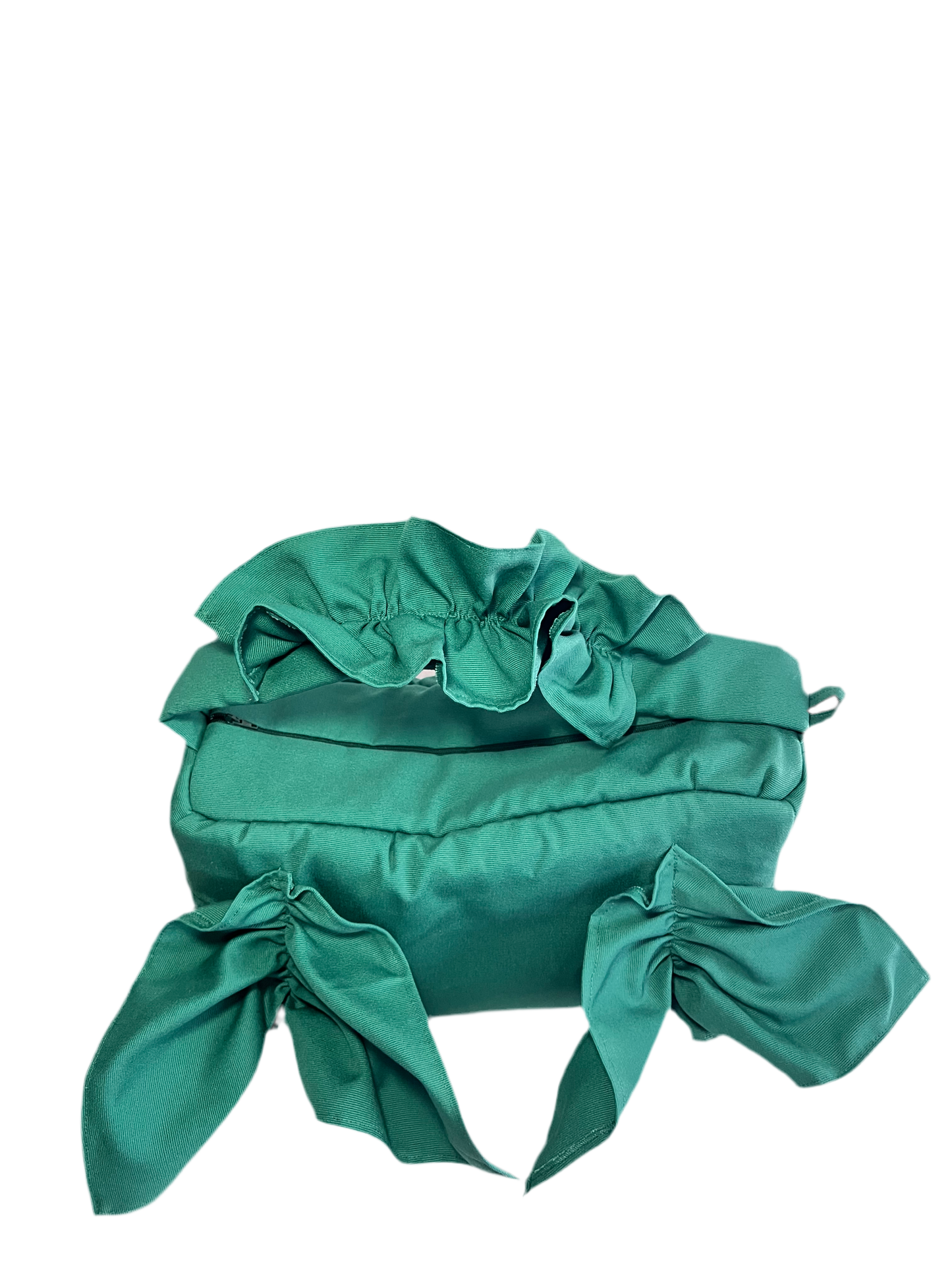 Baby Ruffles bag -green