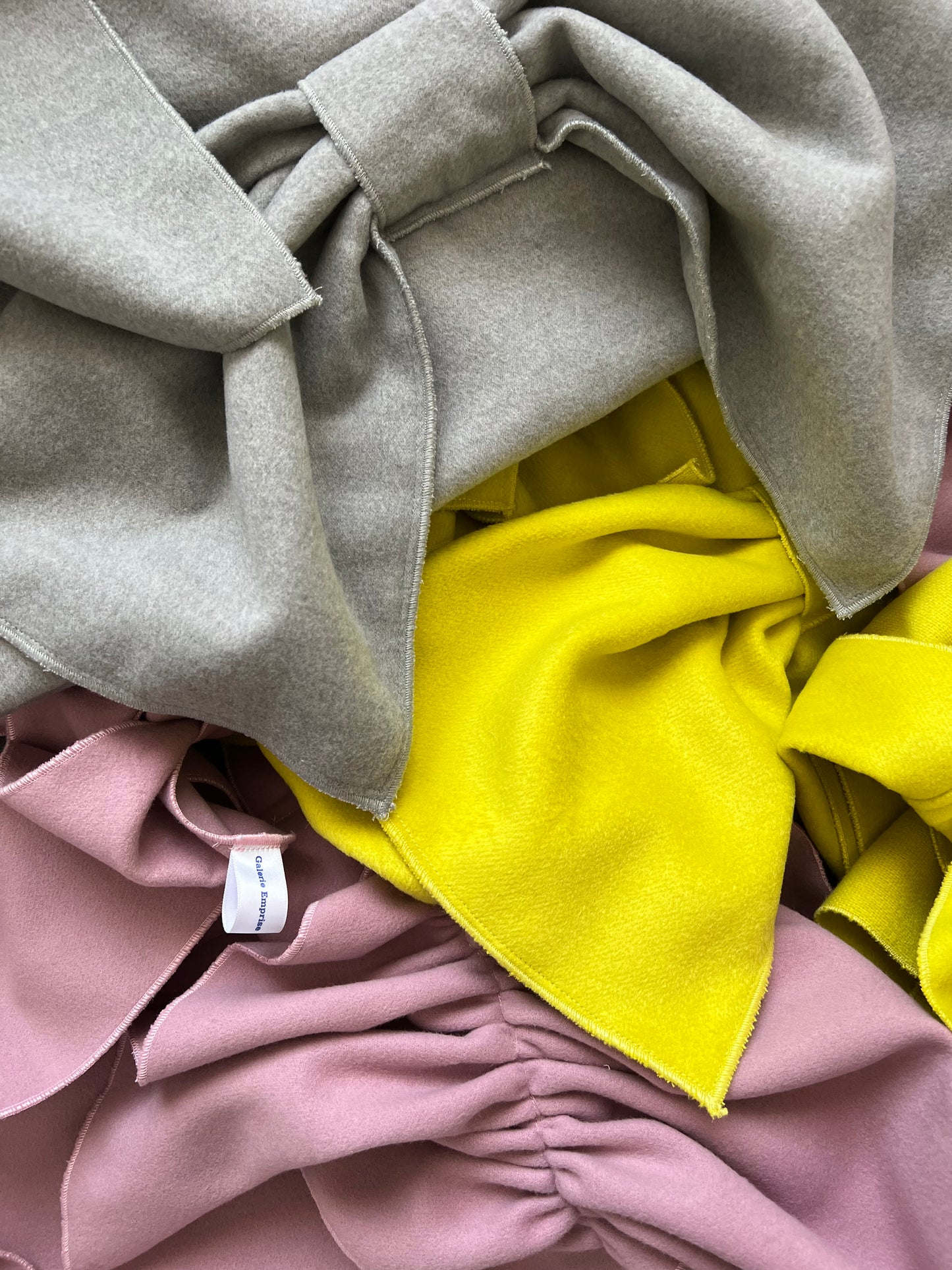 Bag - The ruffles Tsuno - jaune citron pop