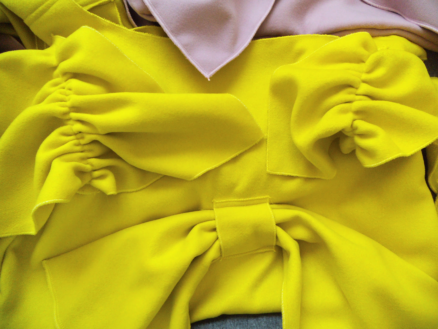 Bag - The ruffles Tsuno - jaune citron pop