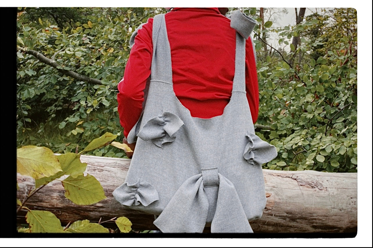 Bag - The ruffles Tsuno - Grey