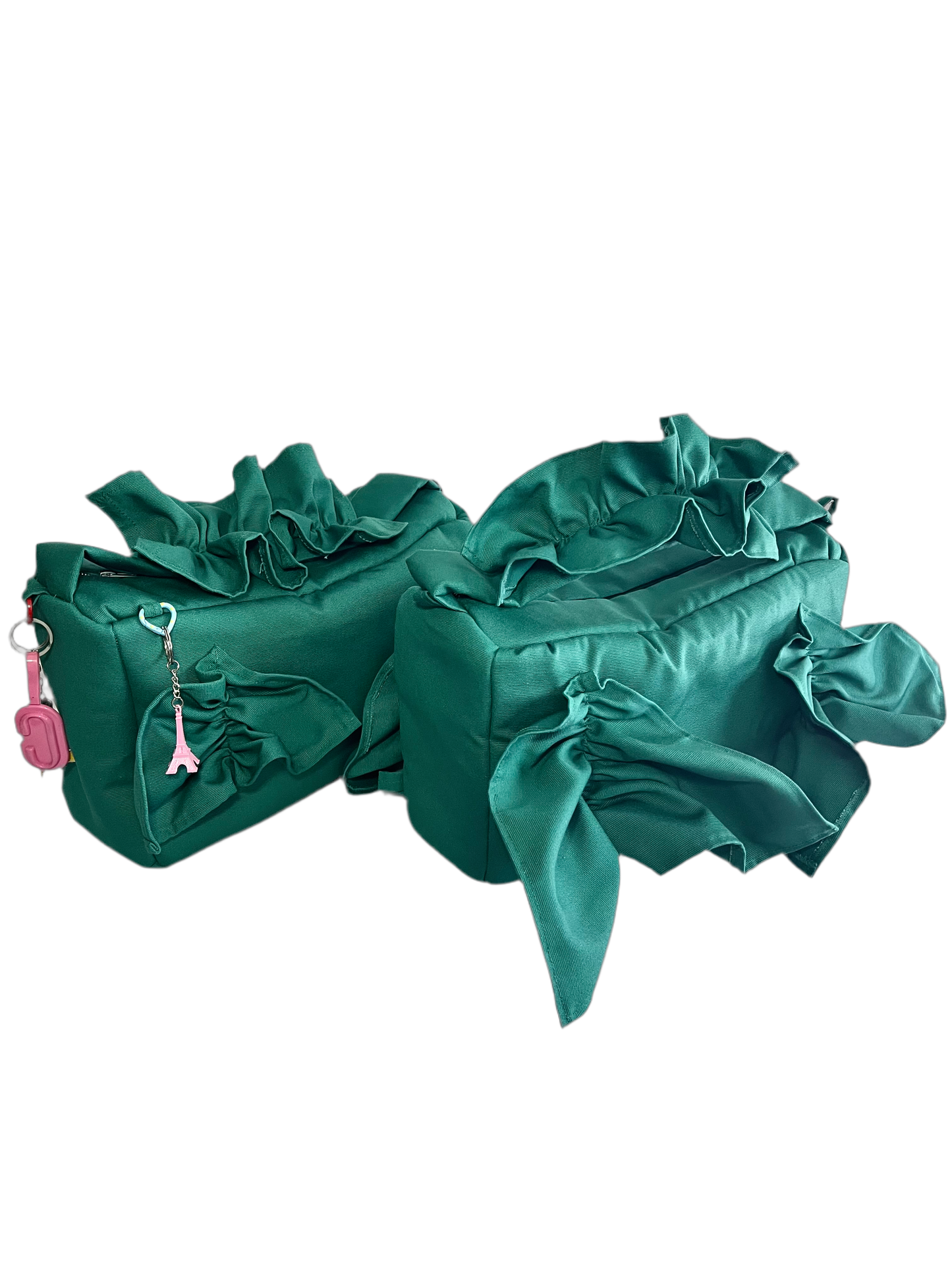 Baby Ruffles bag -green