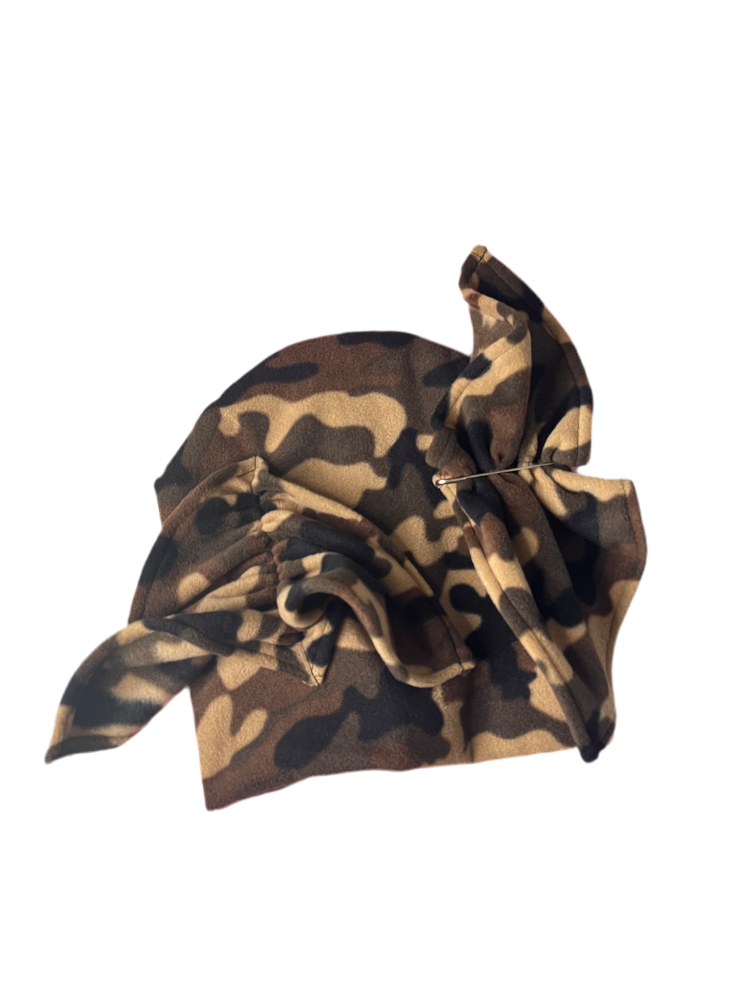 beanie Ruffles - Camo