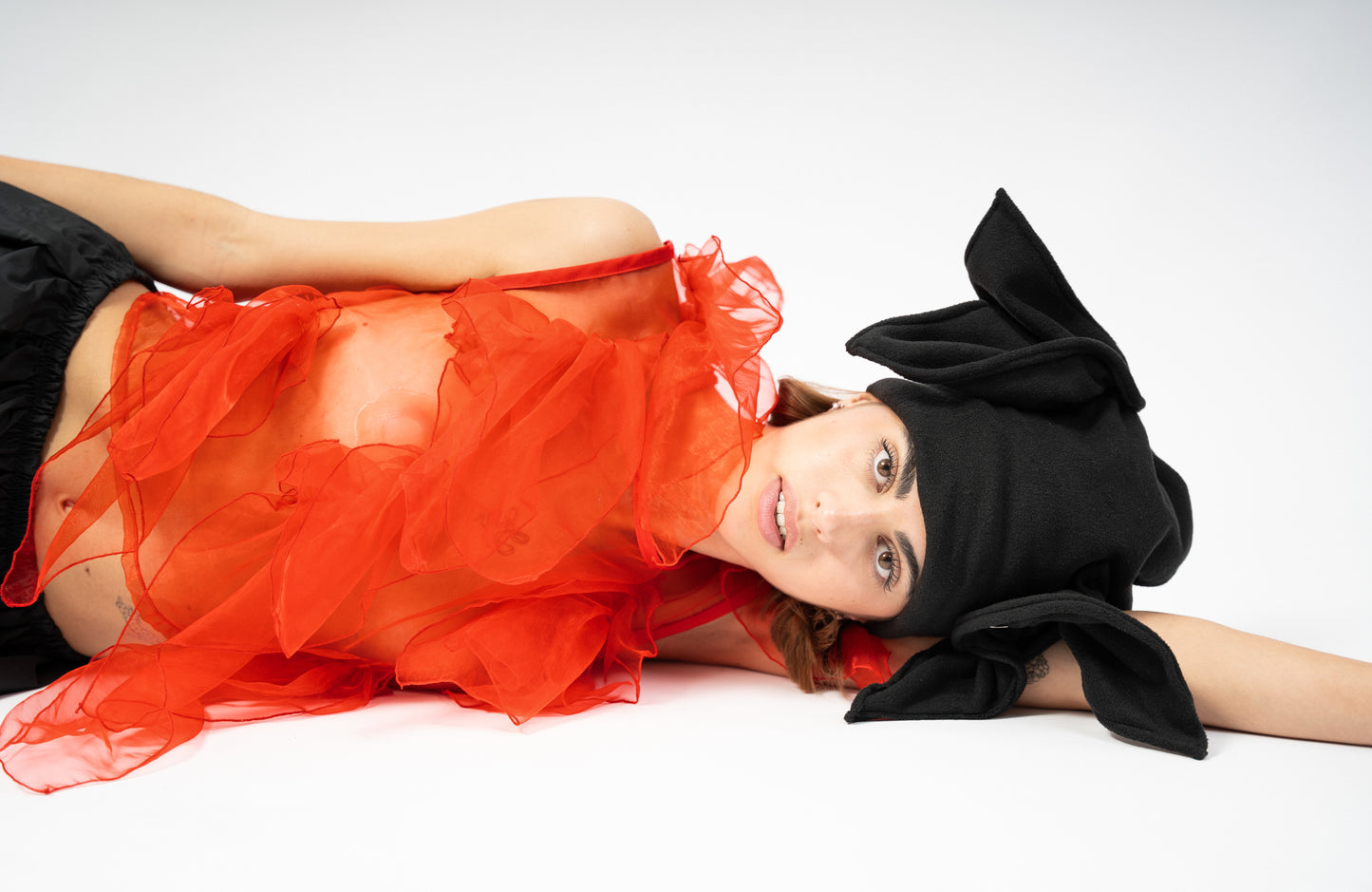 La Blouse Ruffles - Rouge