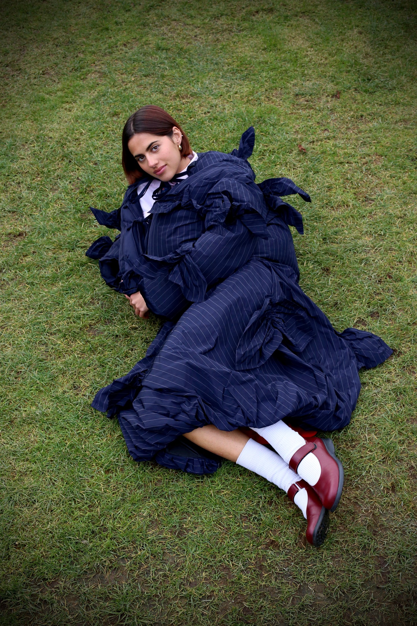 4. Maxi ruffles Skirt - Tennis