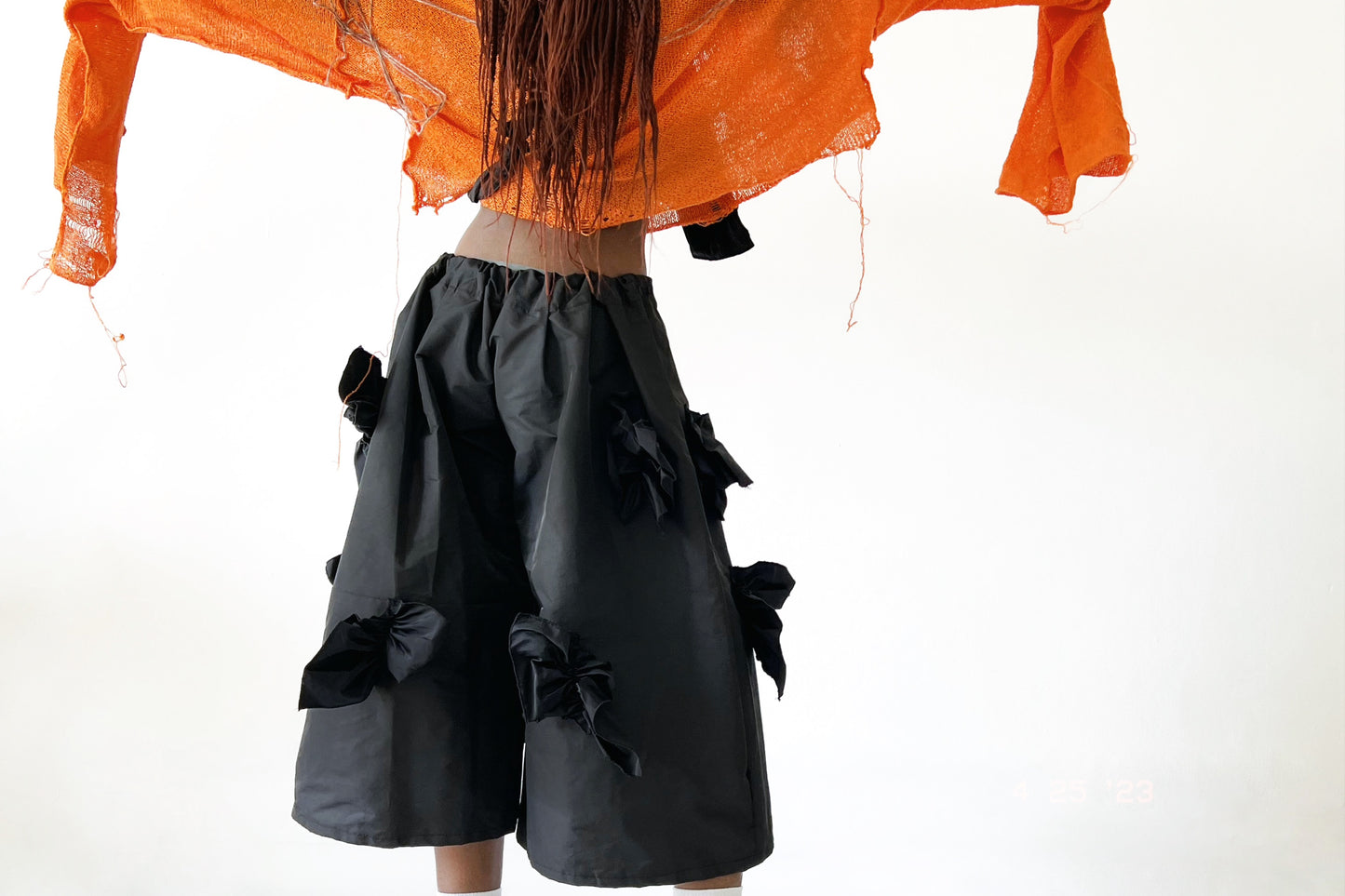 JORTS Ruffles Noir