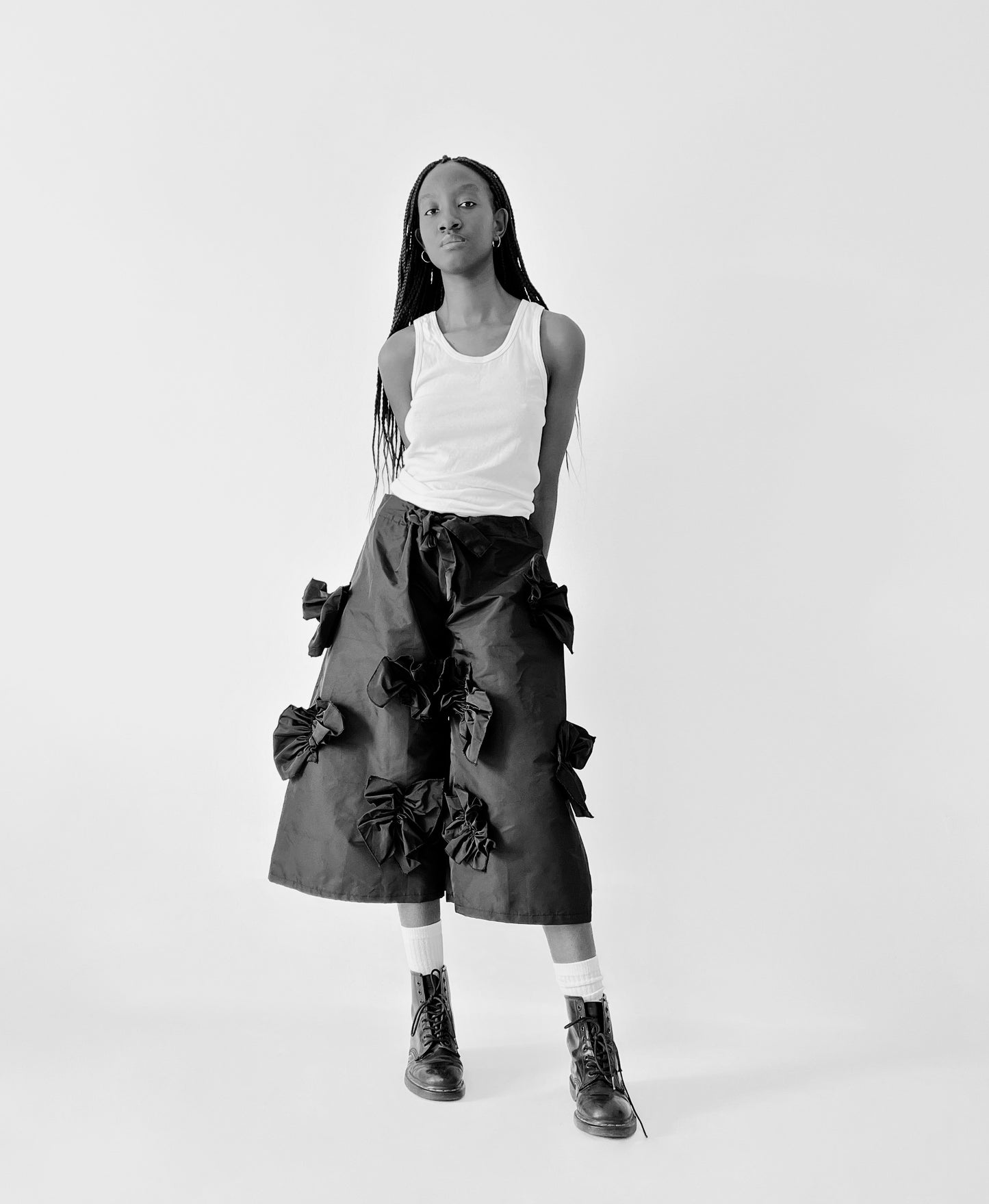 JORTS Ruffles Noir