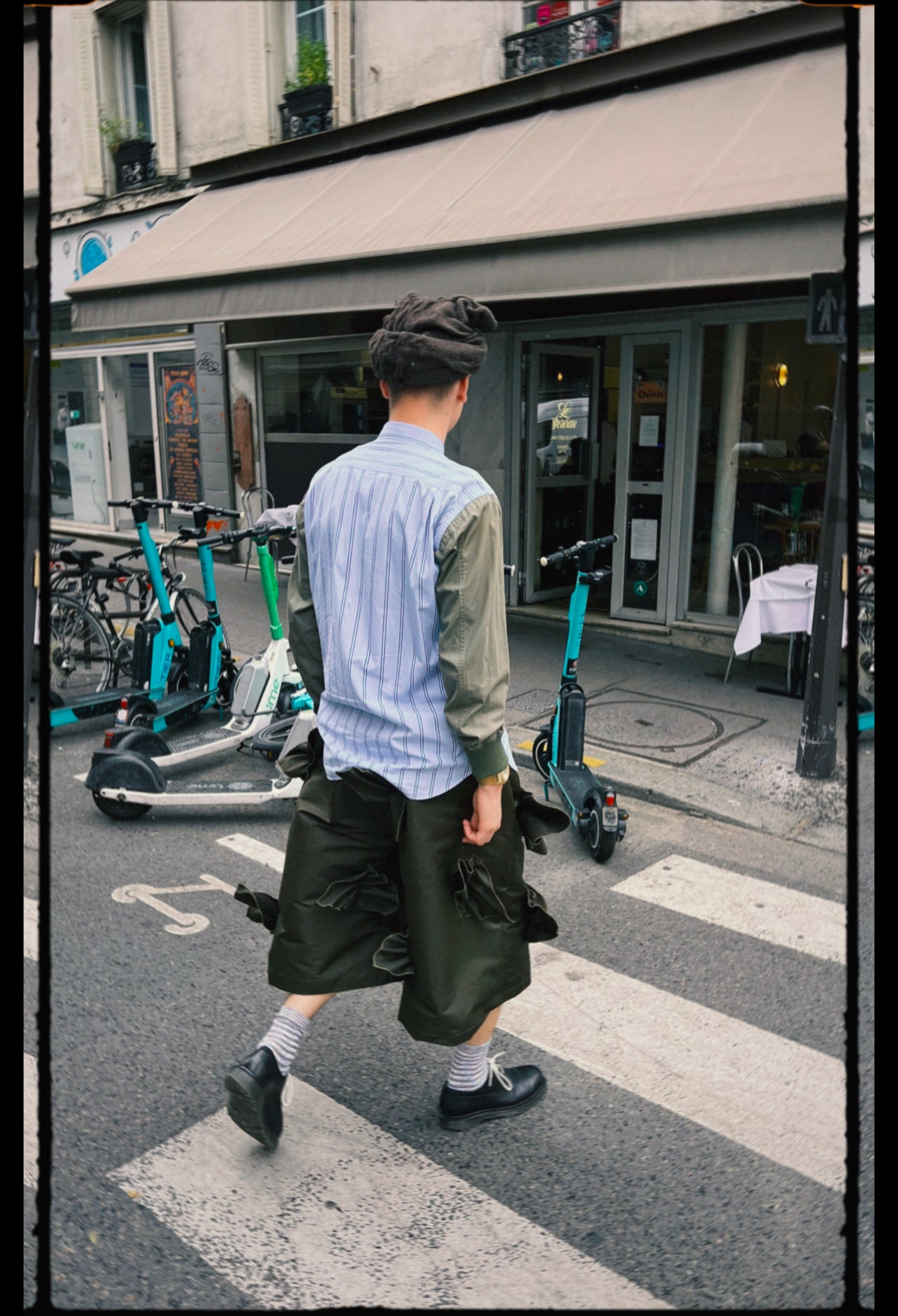 0. The Ruffles JORTS - Kaki