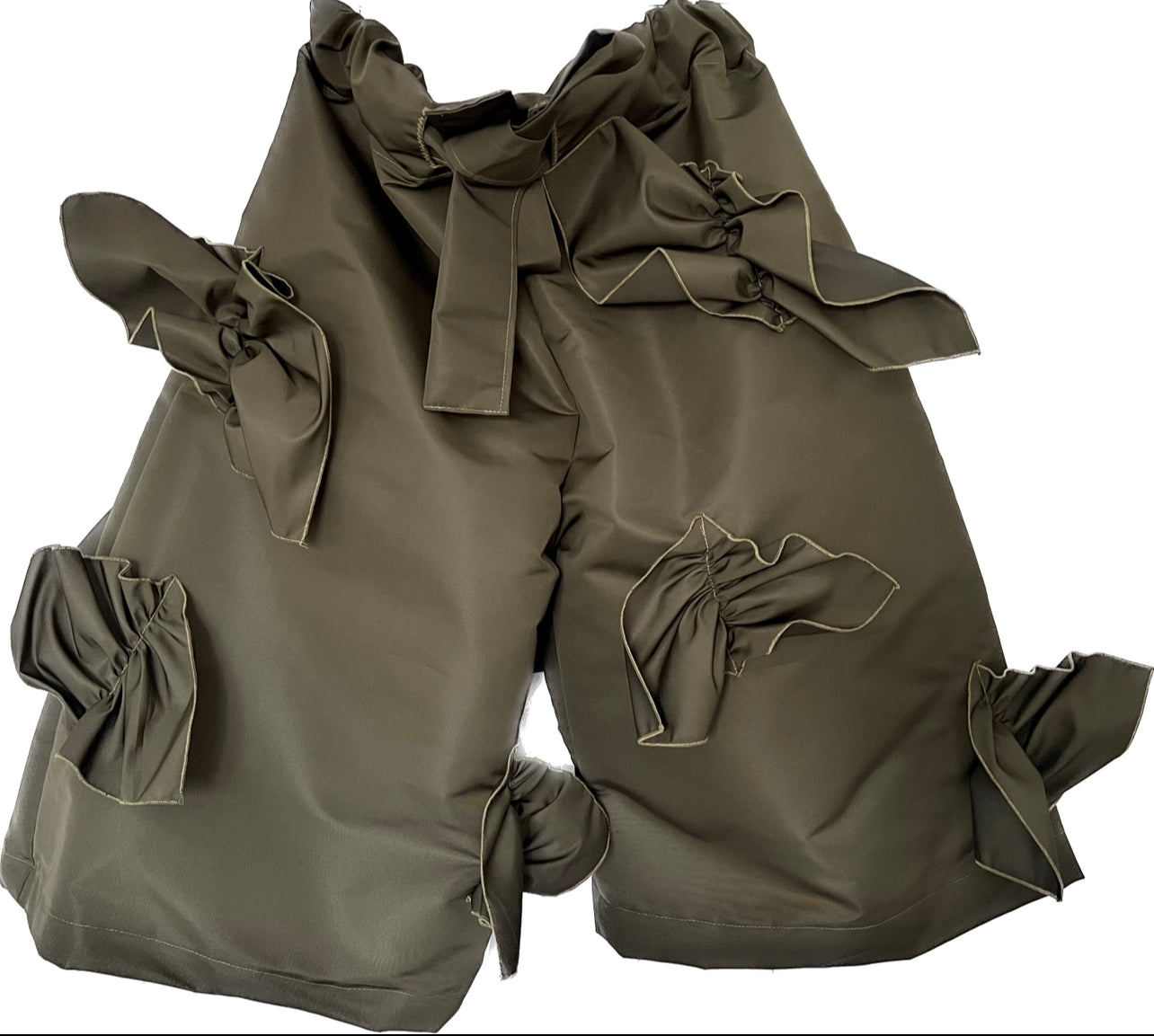0. The Ruffles JORTS - Kaki