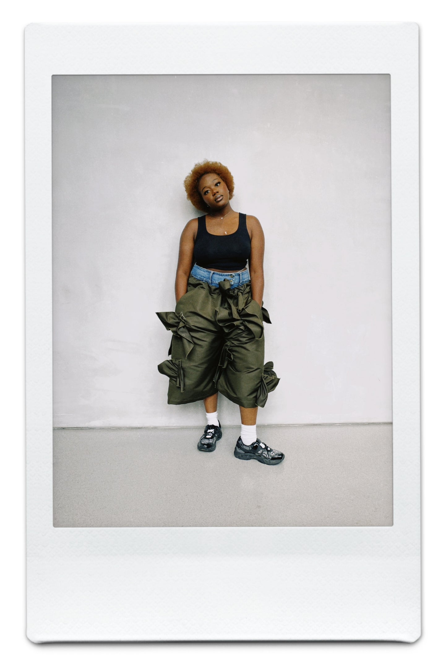 0. The Ruffles JORTS - Kaki