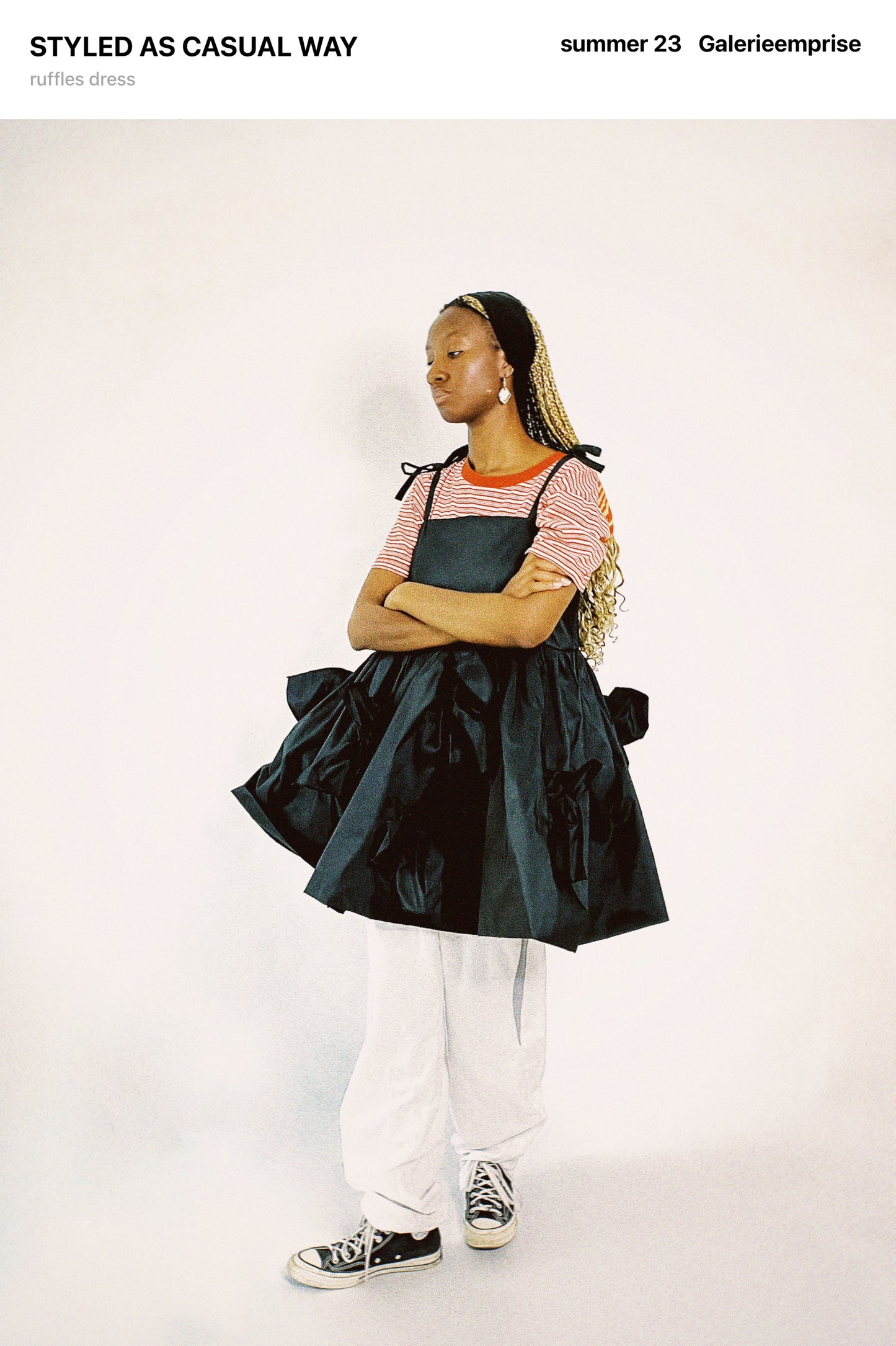 LA ROBE RUFFLES - Rose