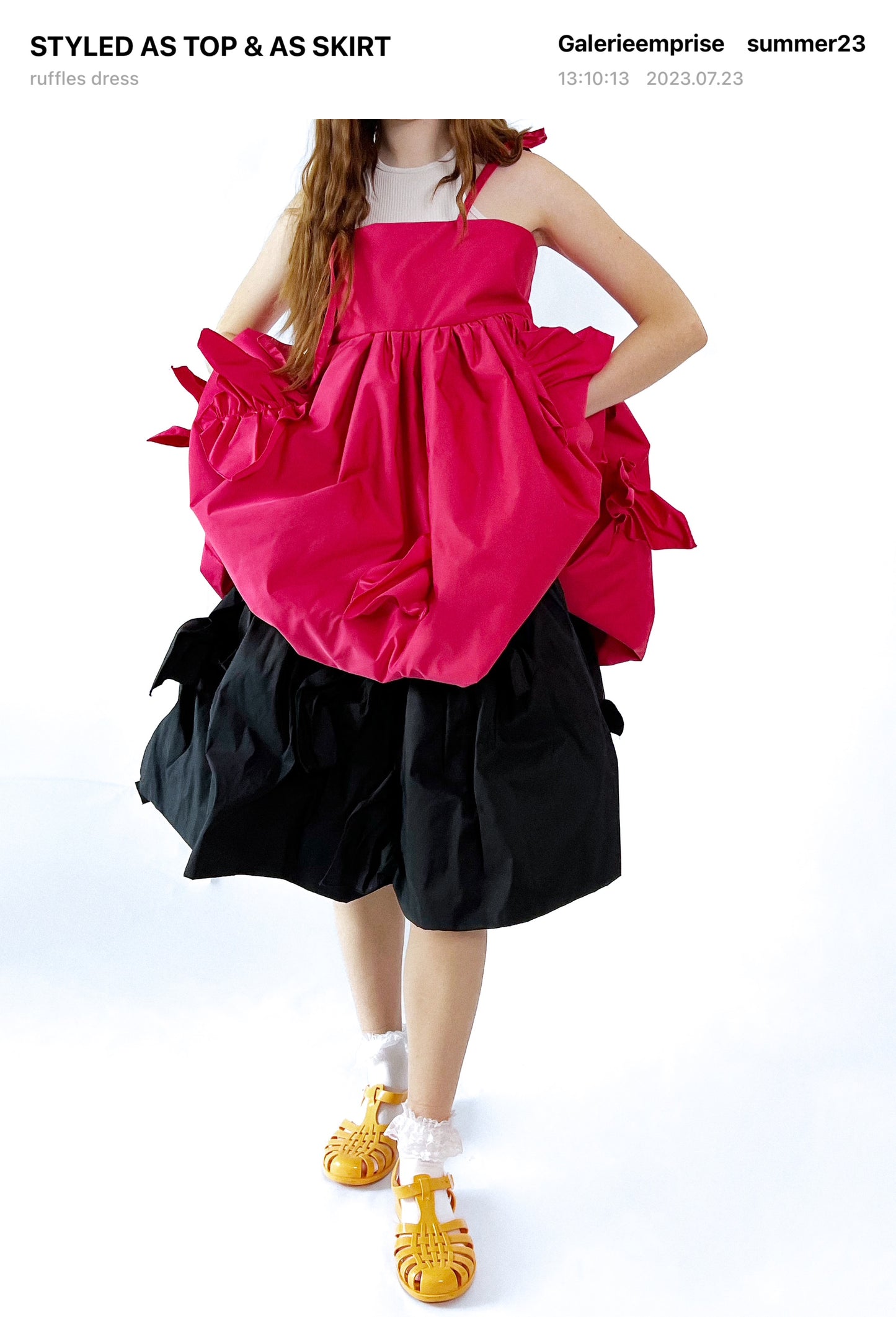 LA ROBE RUFFLES - Rose