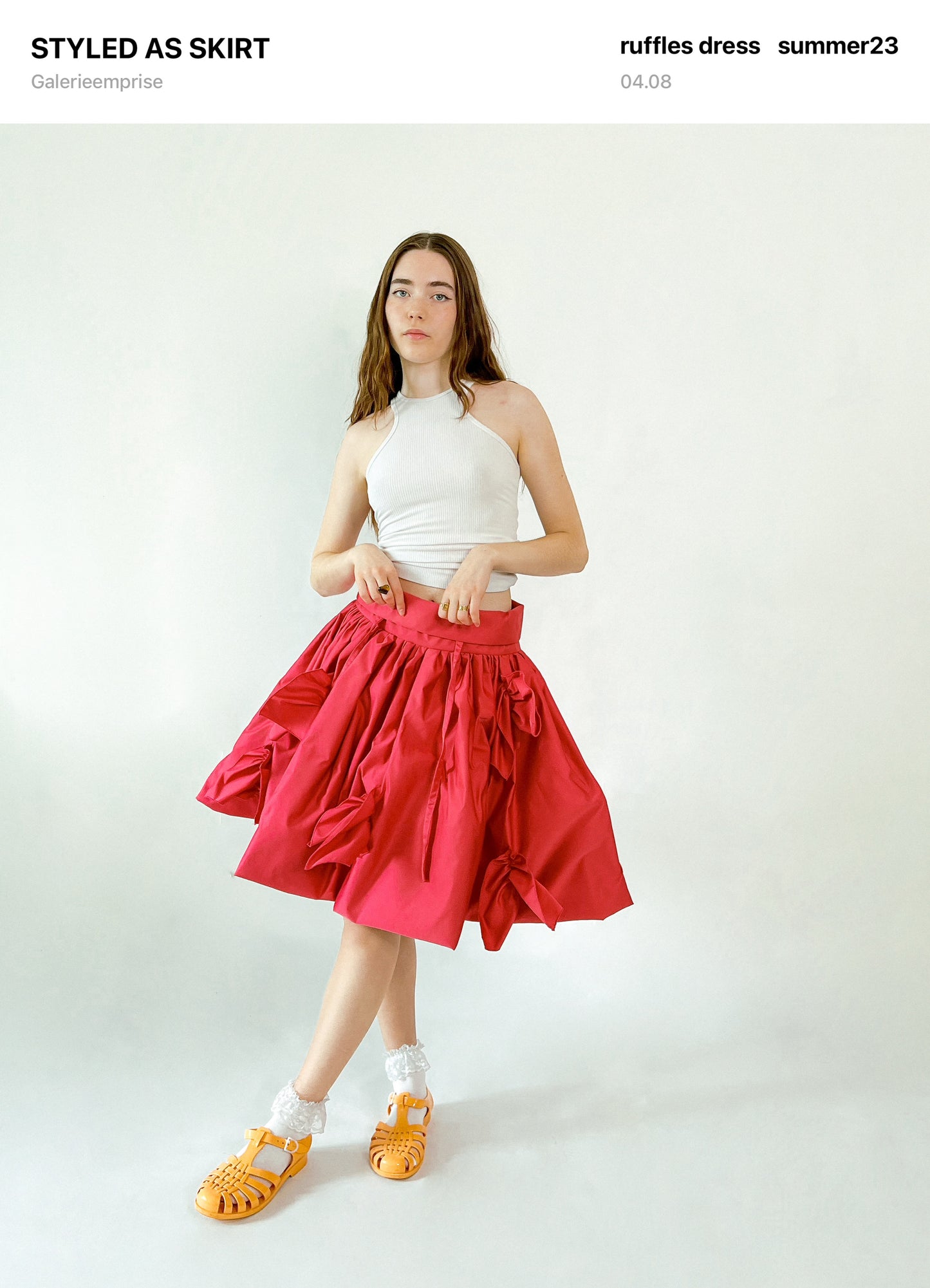 LA ROBE RUFFLES - Rose