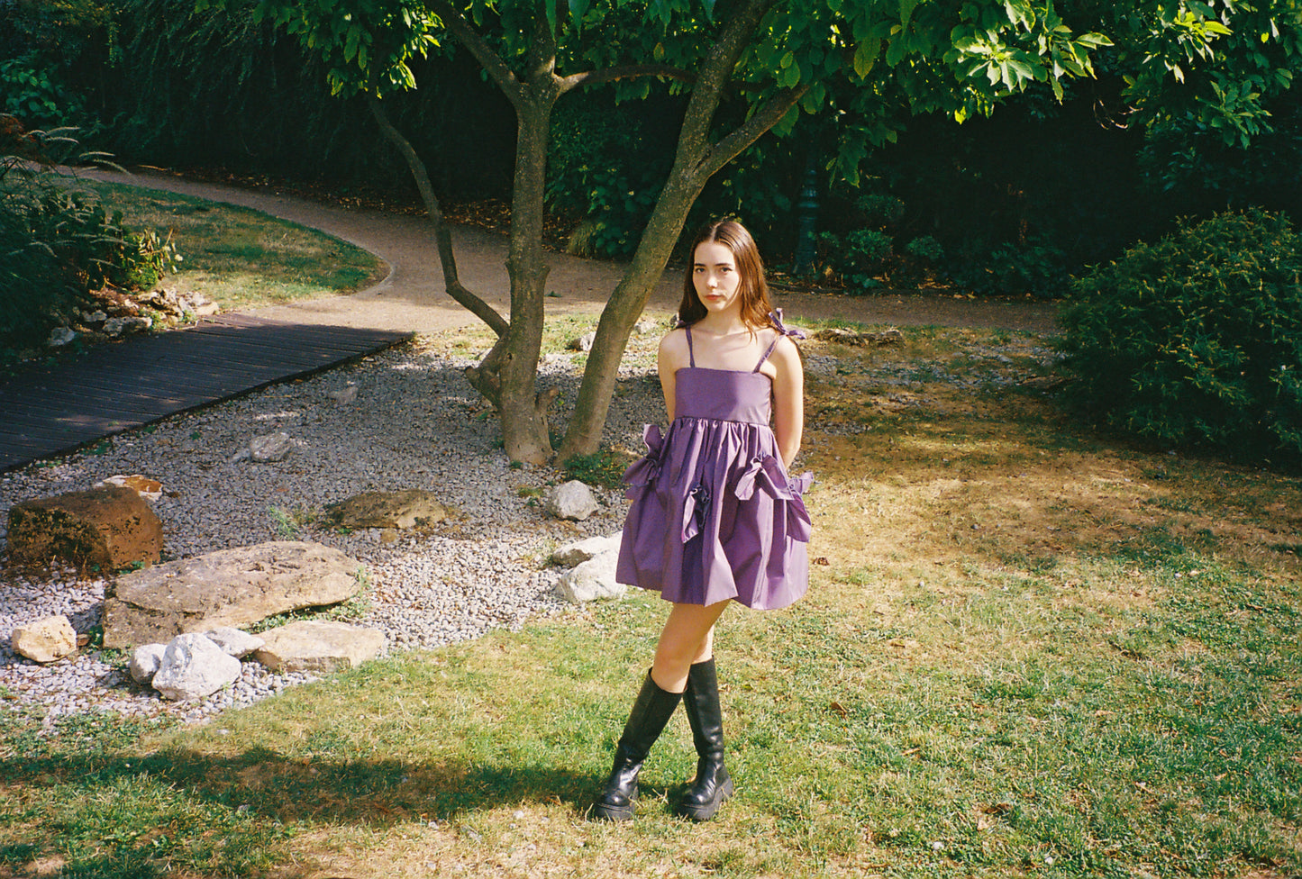 LA ROBE RUFFLES lila