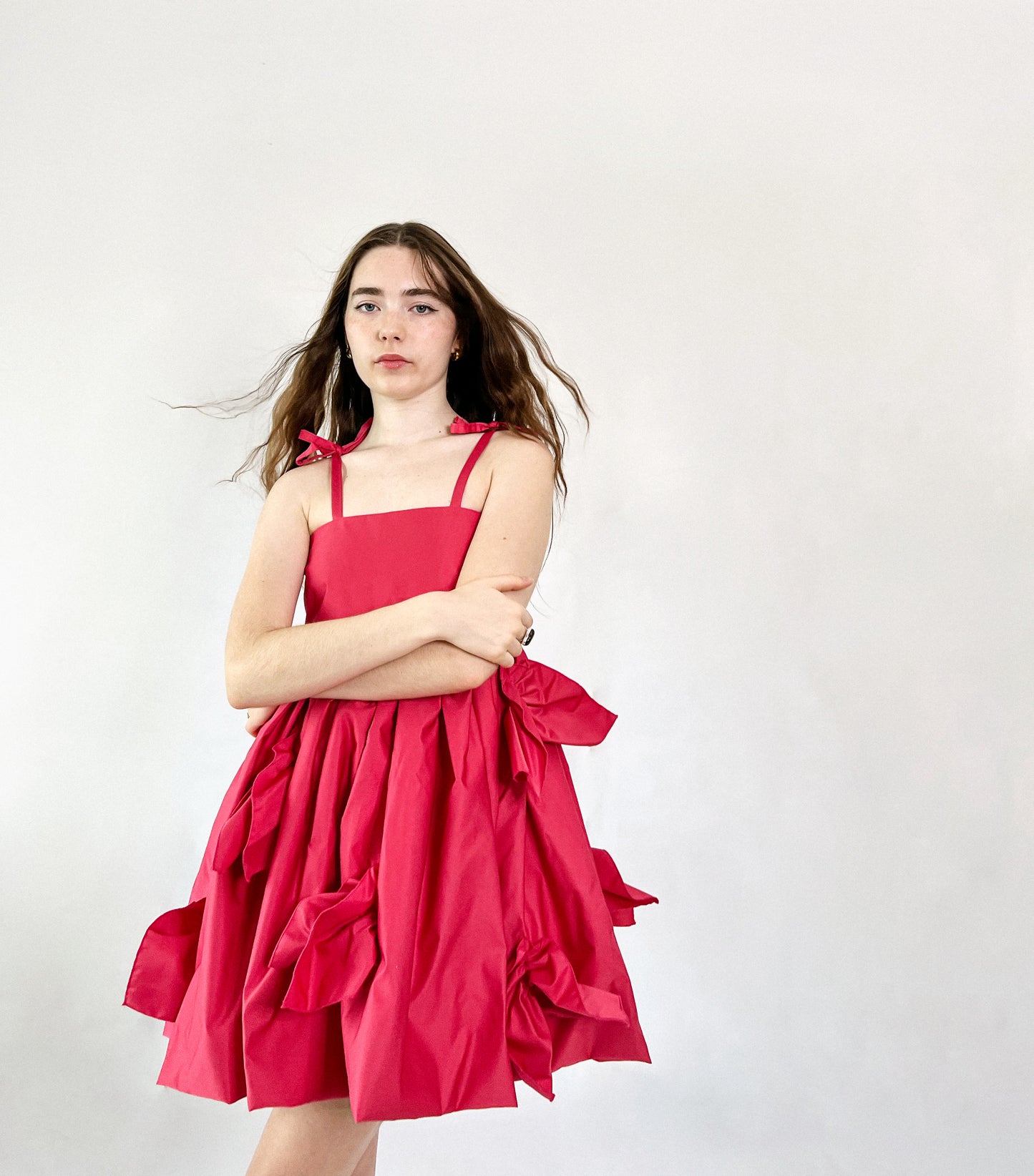 LA ROBE RUFFLES - Rose