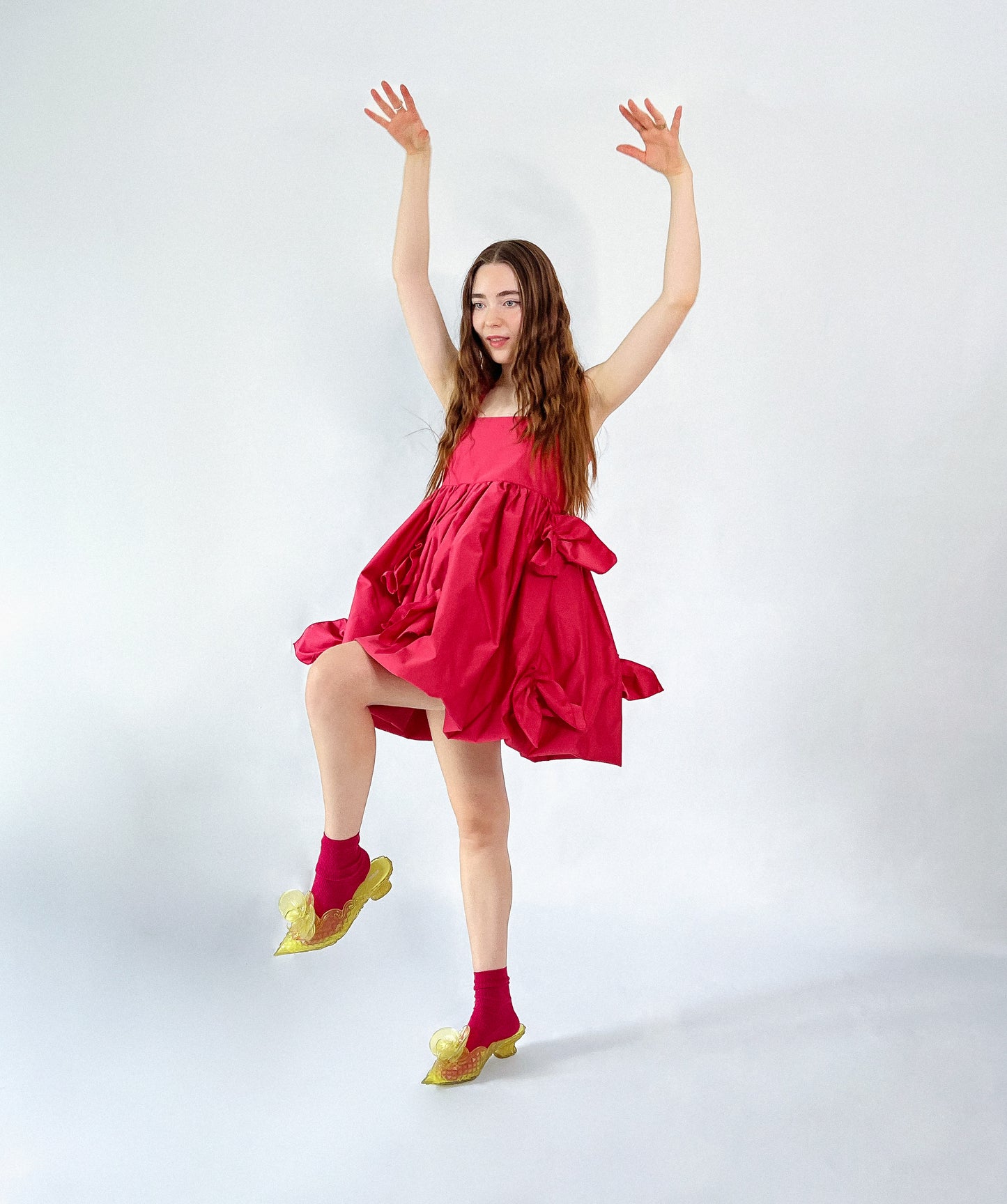 LA ROBE RUFFLES - Rose