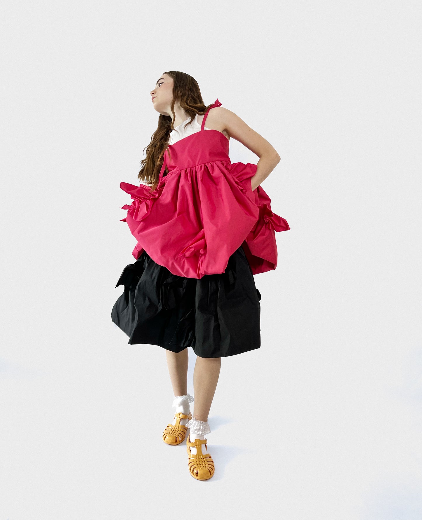 LA ROBE RUFFLES - Rose