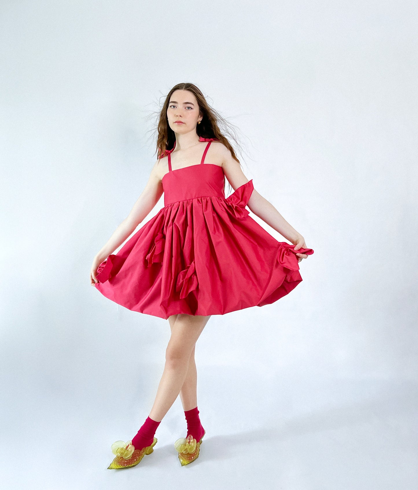LA ROBE RUFFLES - Rose