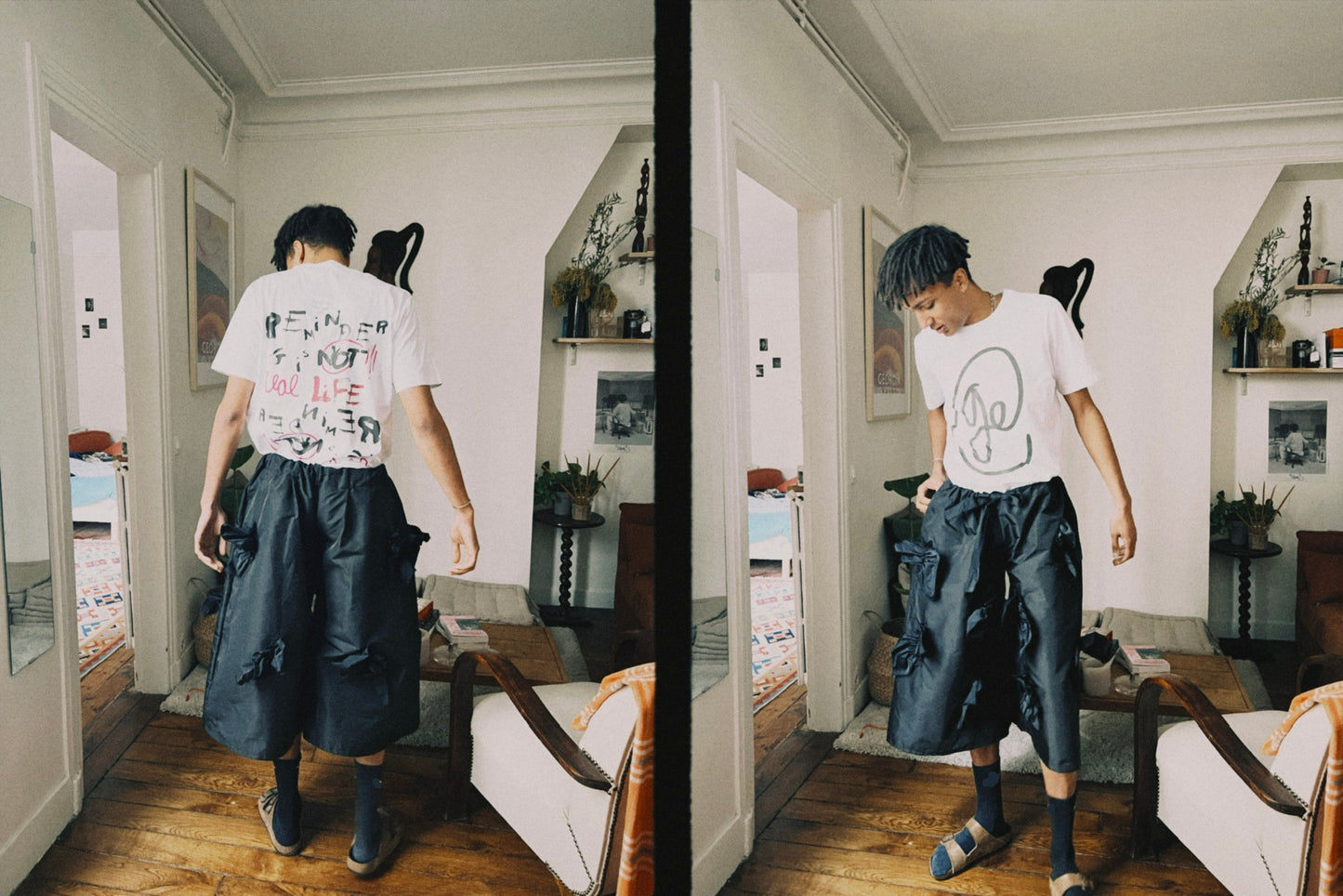0. The Ruffles JORTS - Noir