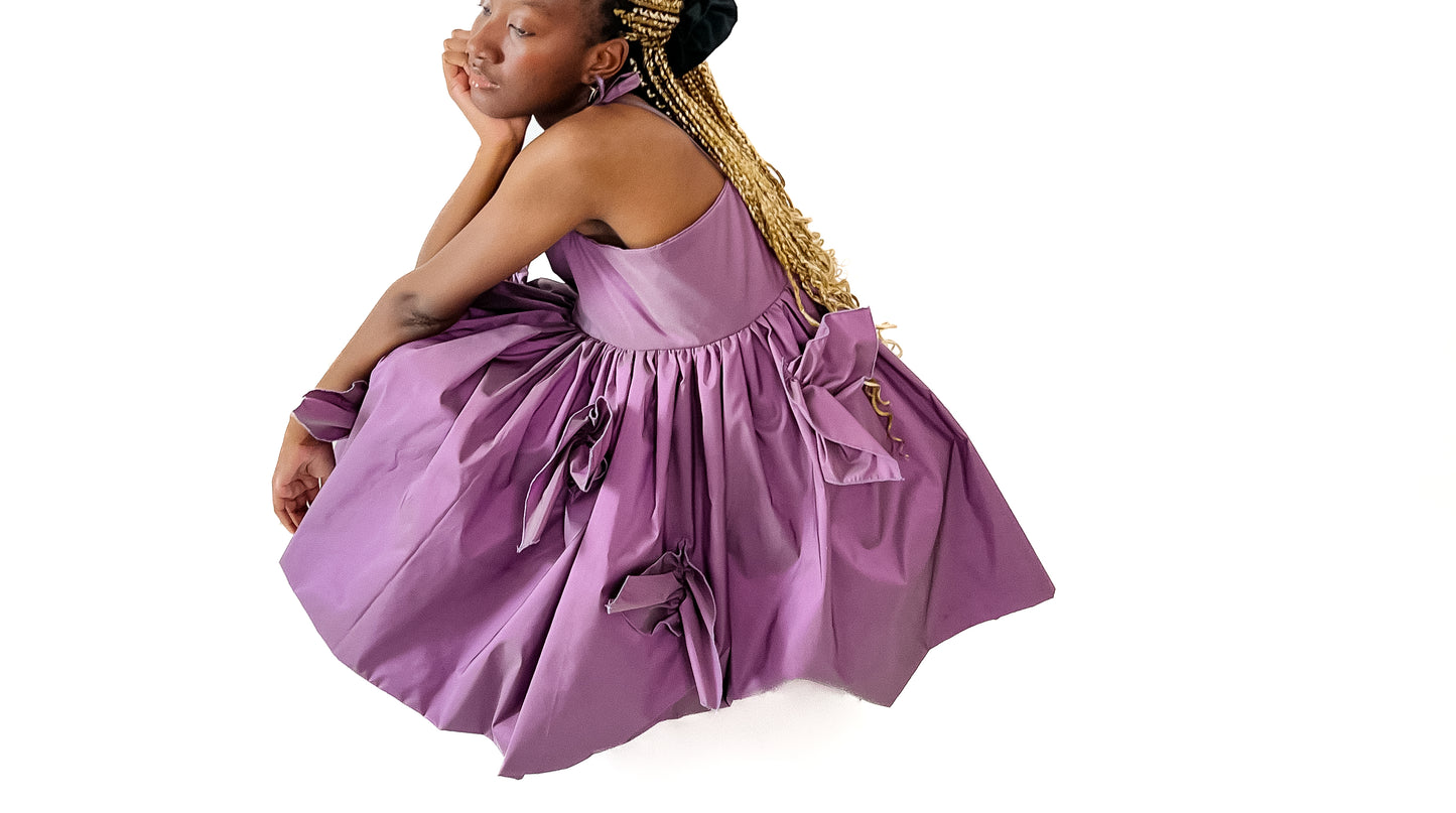 LA ROBE RUFFLES lila