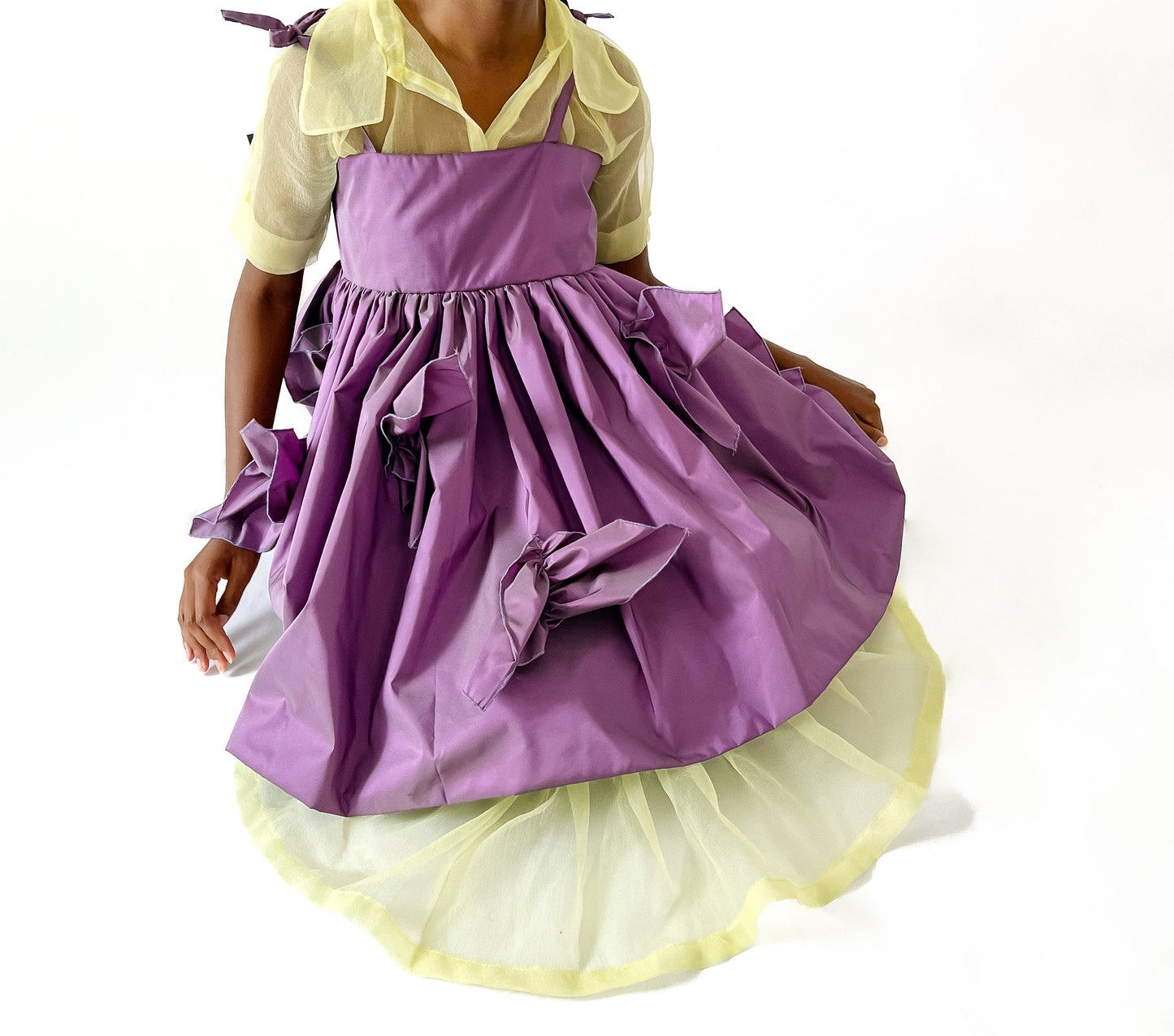 LA ROBE RUFFLES lila