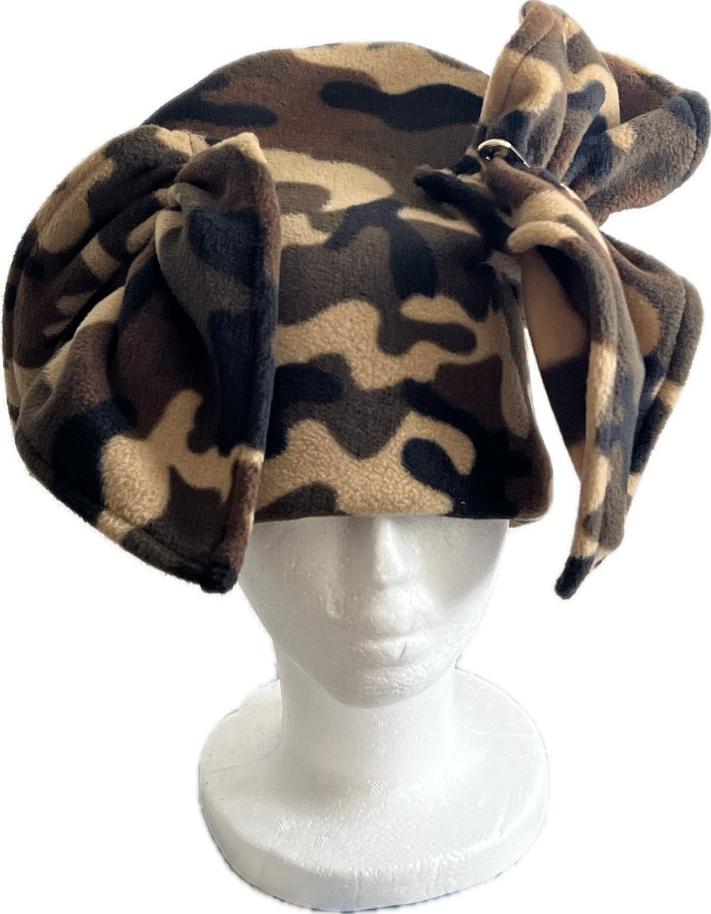 beanie Ruffles - Camo