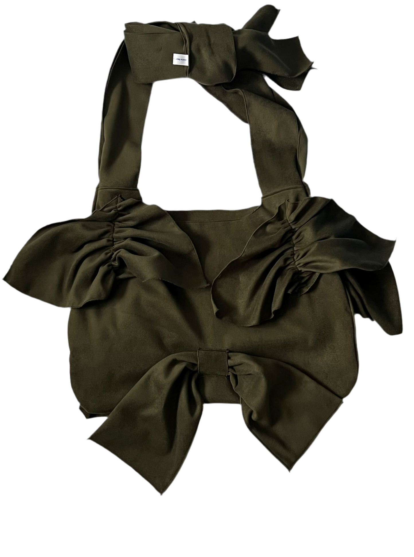 Bag - The ruffles Tsuno kaki green military