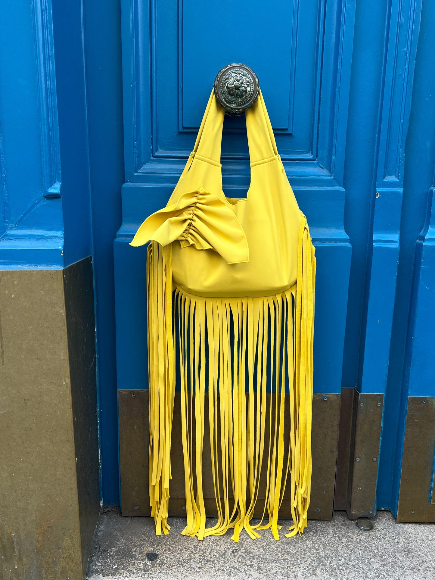 Bag-The fringed Tsuno - jaune