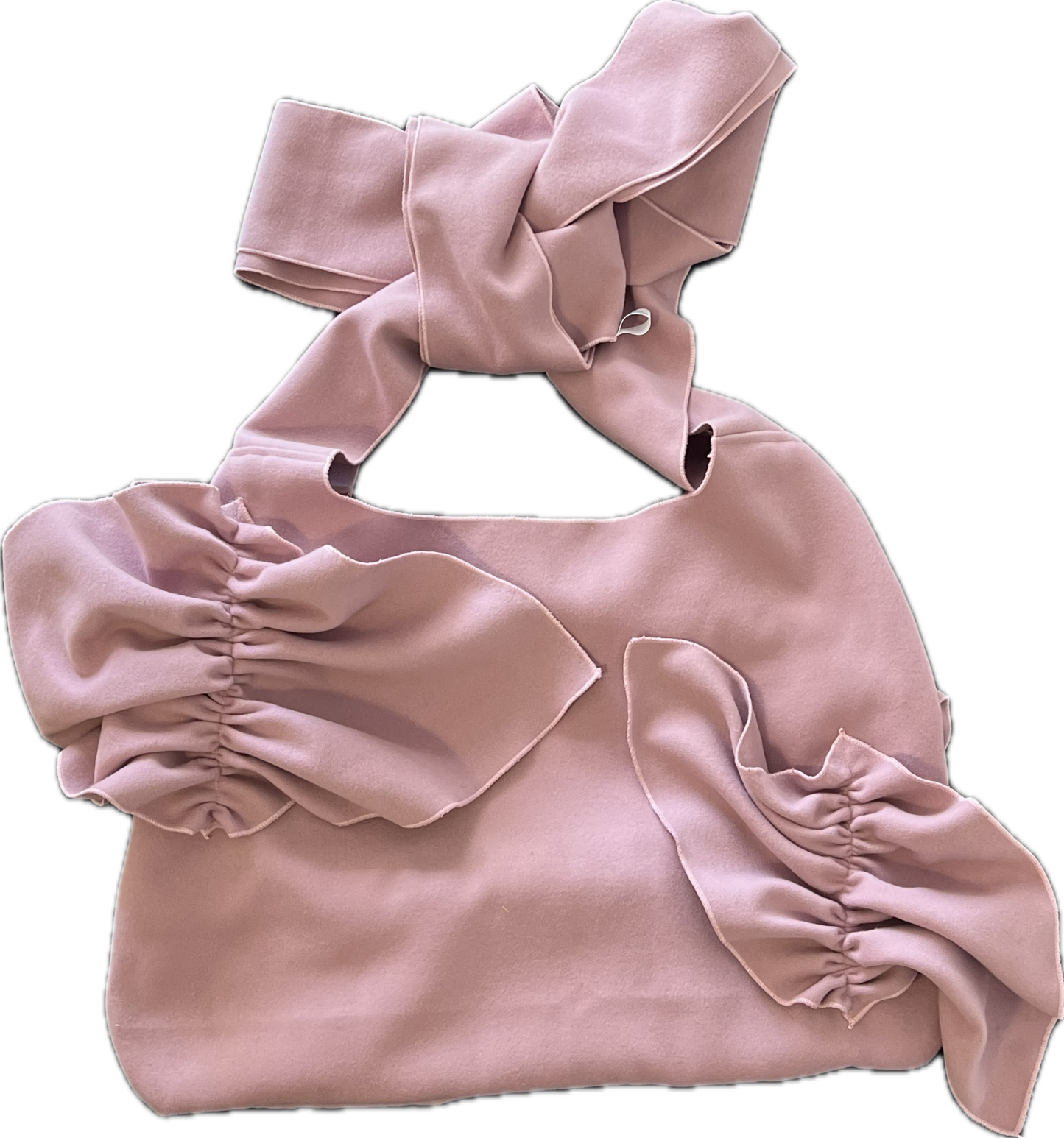 Bag - The ruffles Tsuno rose