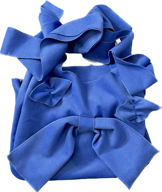 The ruffles Tsuno bag - cold blue