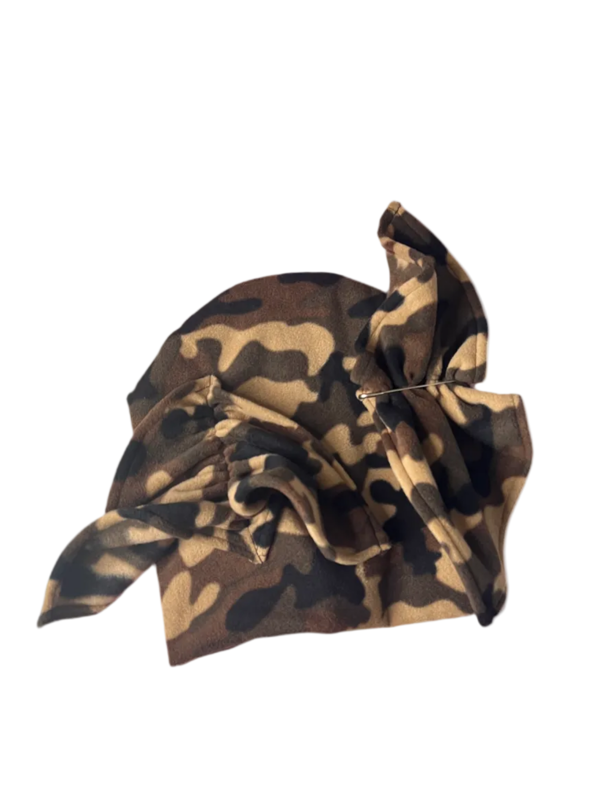 beanie Ruffles - Camo