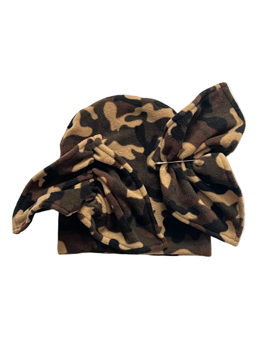 beanie Ruffles - Camo